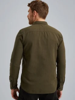 LONG SLEEVE SHIRT Quilt Poplin