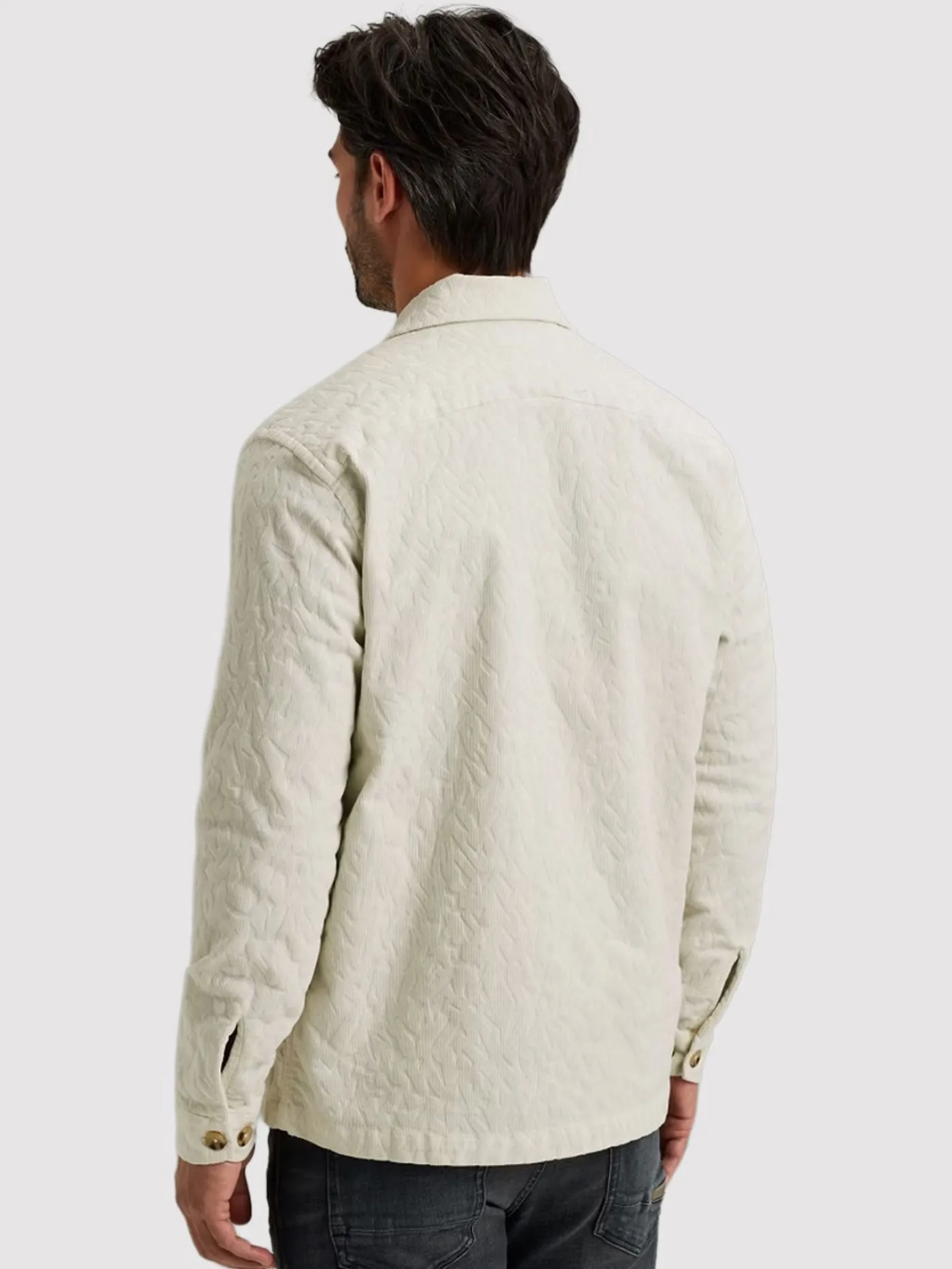 LONG SLEEVE SHIRT Ribcord Tonal pr