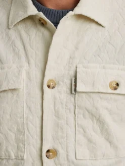 LONG SLEEVE SHIRT Ribcord Tonal pr