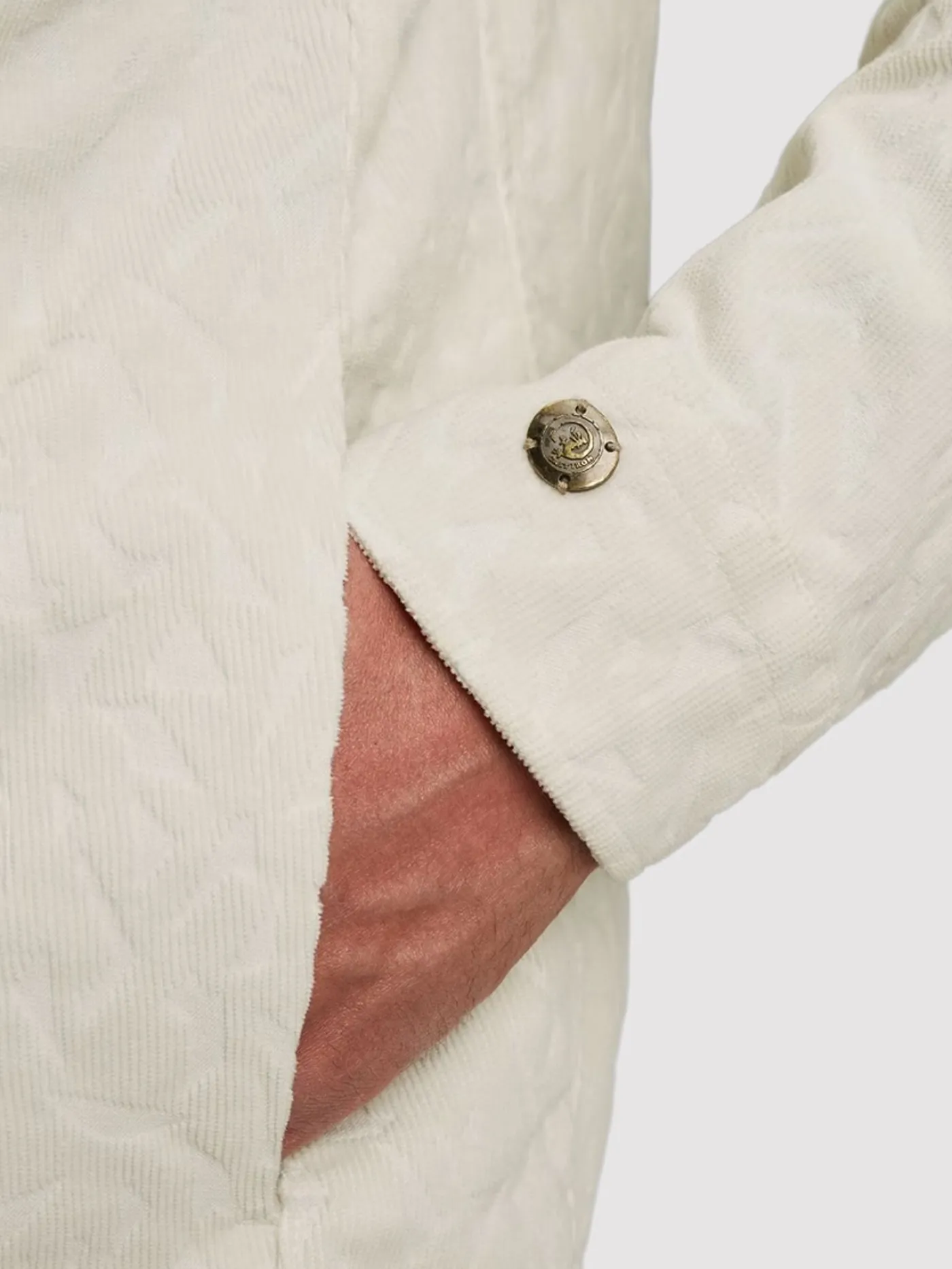 LONG SLEEVE SHIRT Ribcord Tonal pr