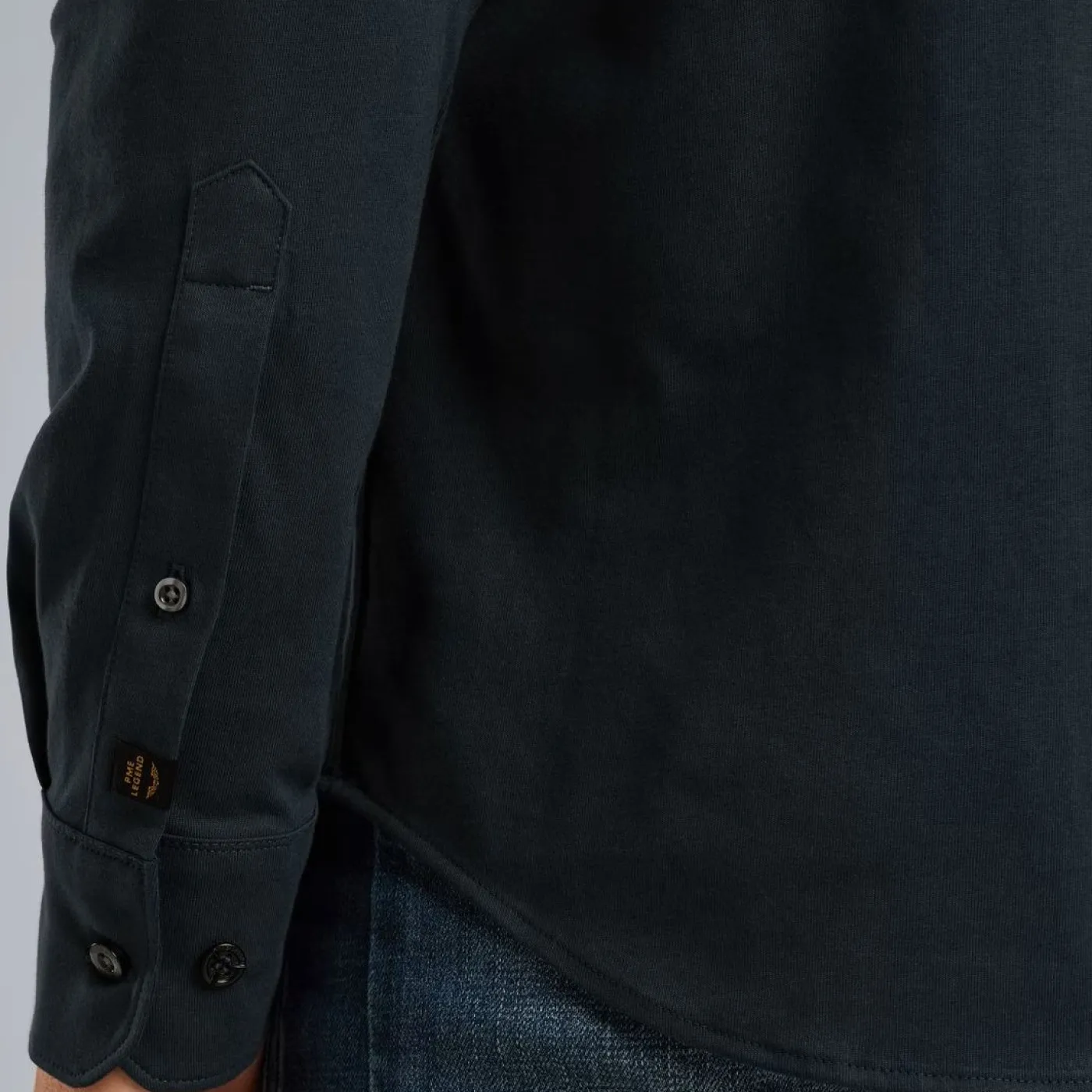 LONG SLEEVE SHIRT Satin Jersey