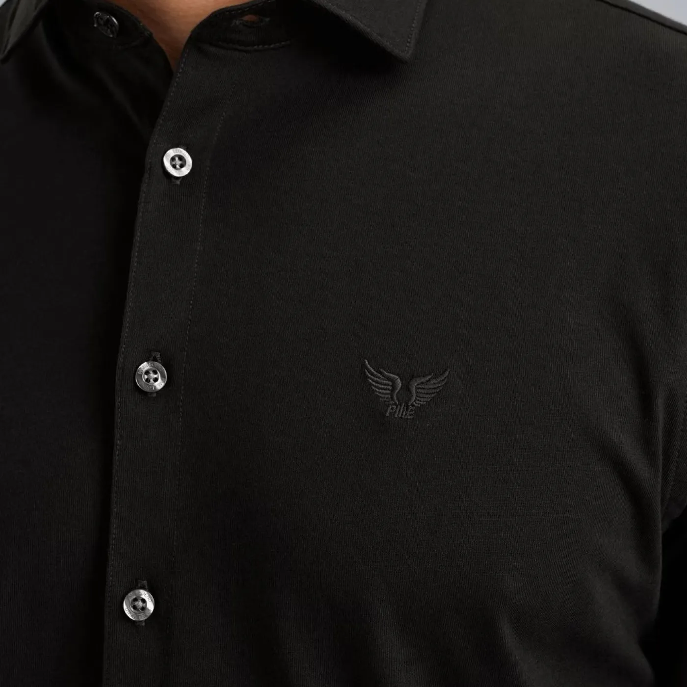 LONG SLEEVE SHIRT Satin Jersey