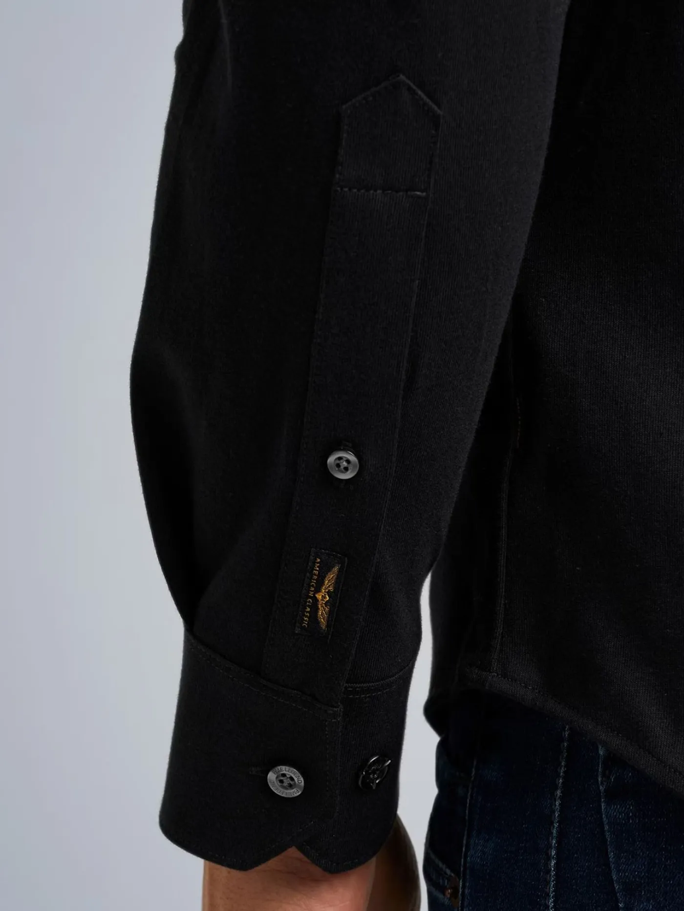 Long Sleeve Shirt Satin Jersey