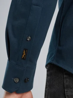 Long Sleeve Shirt Satin Jersey