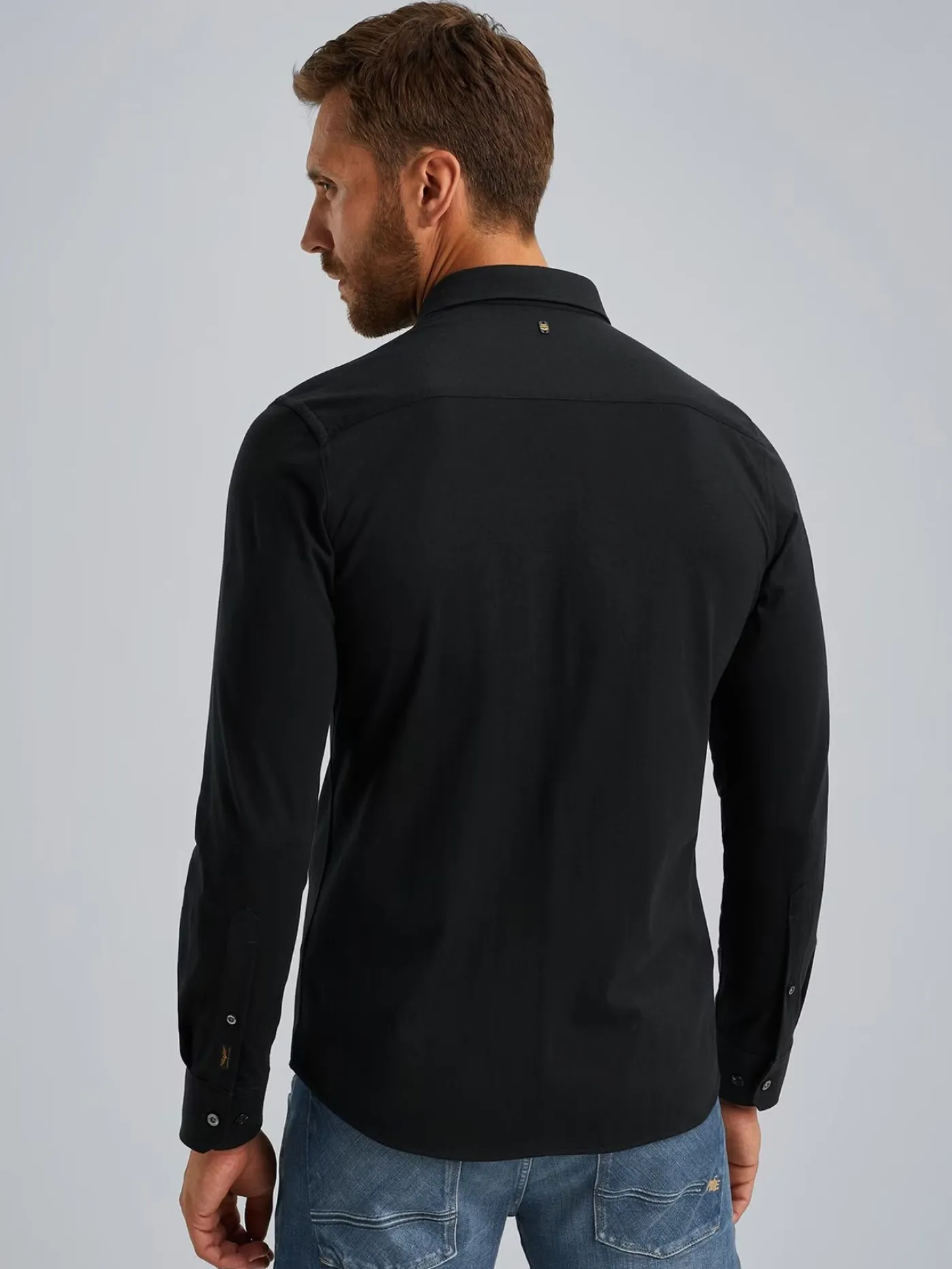 Long Sleeve Shirt Satin Jersey