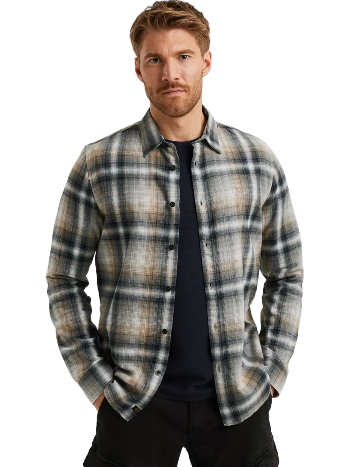 LONG SLEEVE SHIRT Twill Check