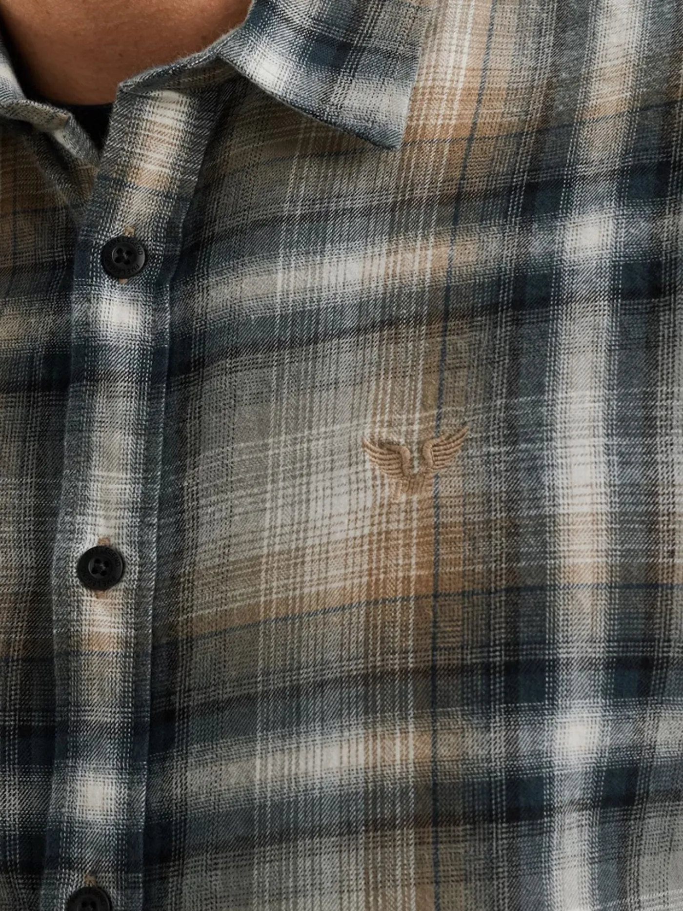 LONG SLEEVE SHIRT Twill Check