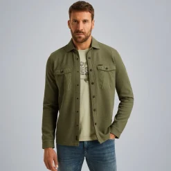 LONG SLEEVE SHIRT Waffle Jersey