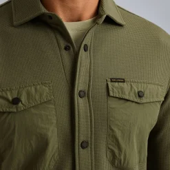 LONG SLEEVE SHIRT Waffle Jersey