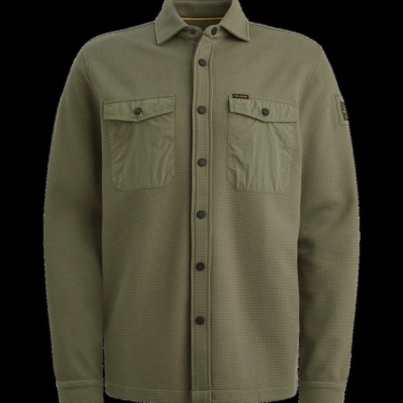 LONG SLEEVE SHIRT Waffle Jersey