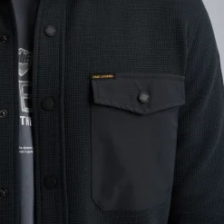 LONG SLEEVE SHIRT Waffle Jersey