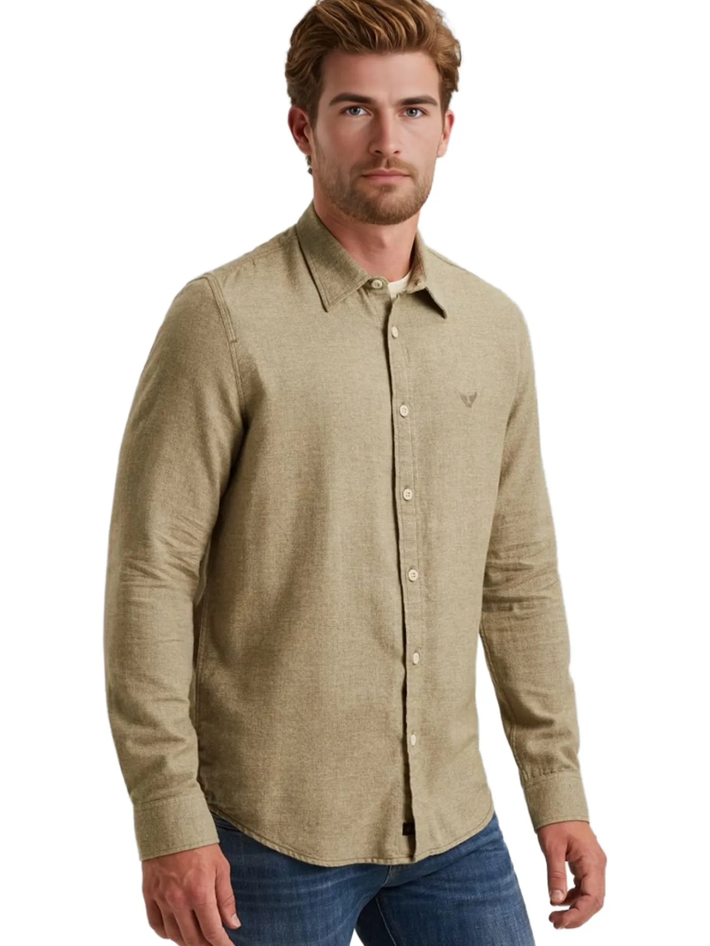 LONG SLEEVE SHIRT YarnDyed Grindle