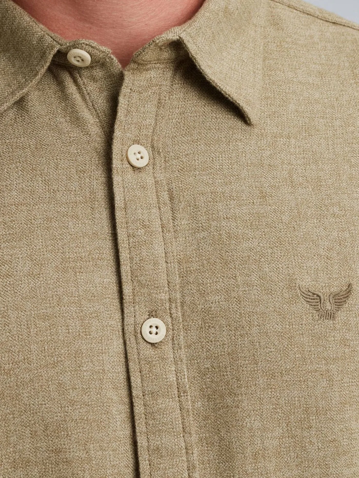 LONG SLEEVE SHIRT YarnDyed Grindle