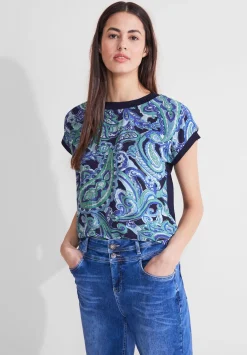 LTD QR printed mat-mix shirt w