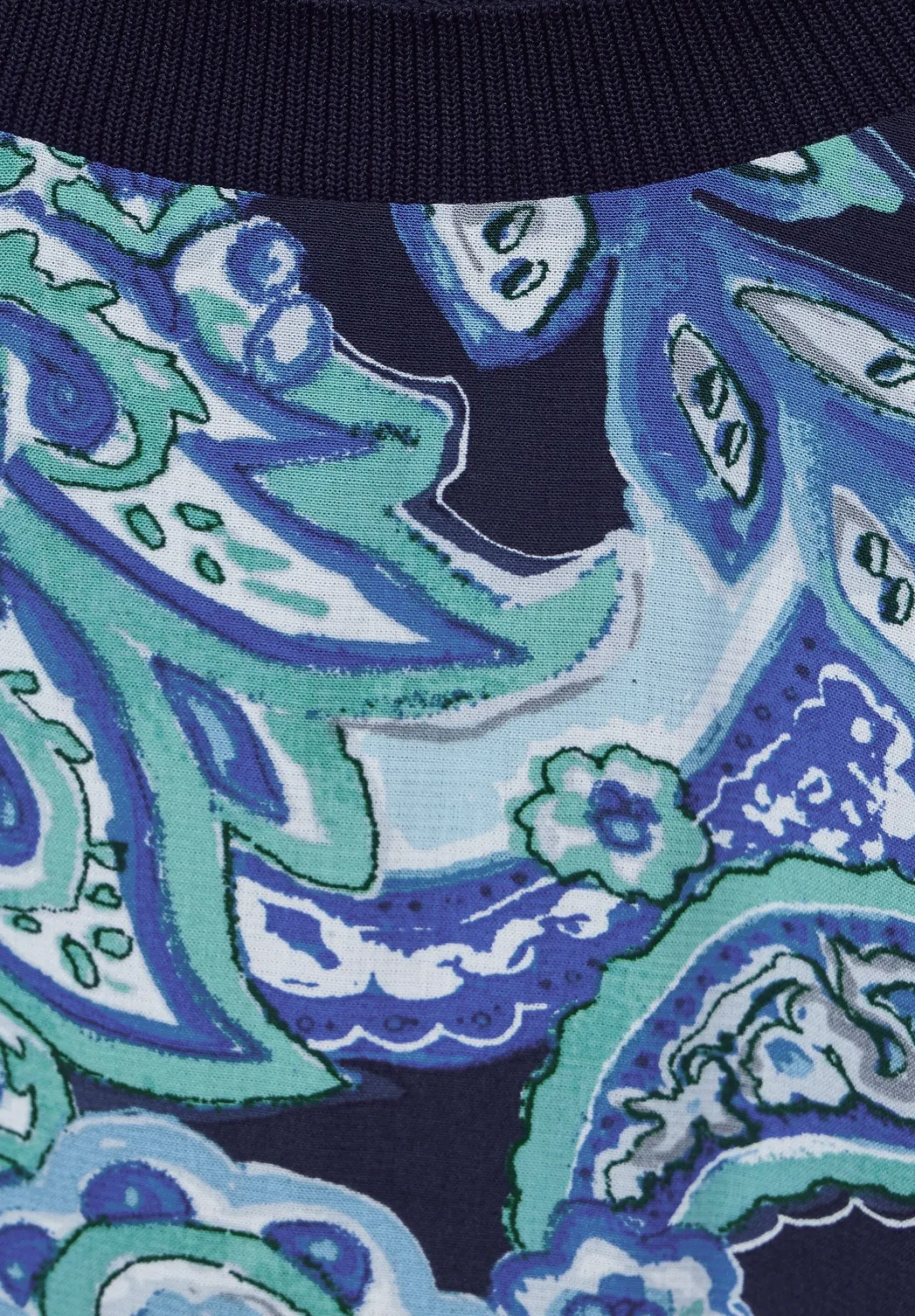 LTD QR printed mat-mix shirt w