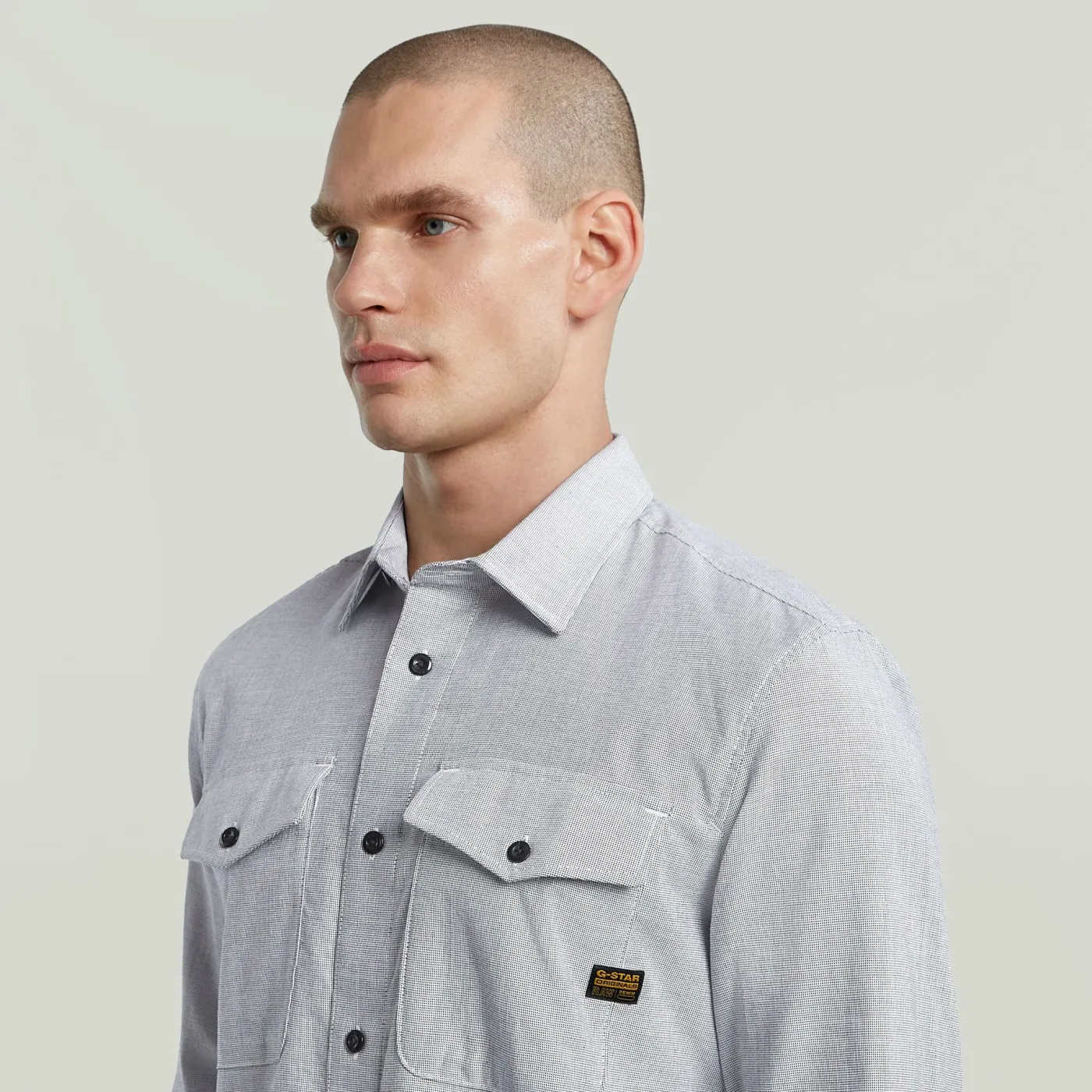 Marine Slim Shirt ls