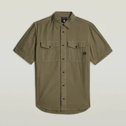 Marine slim shirt ss