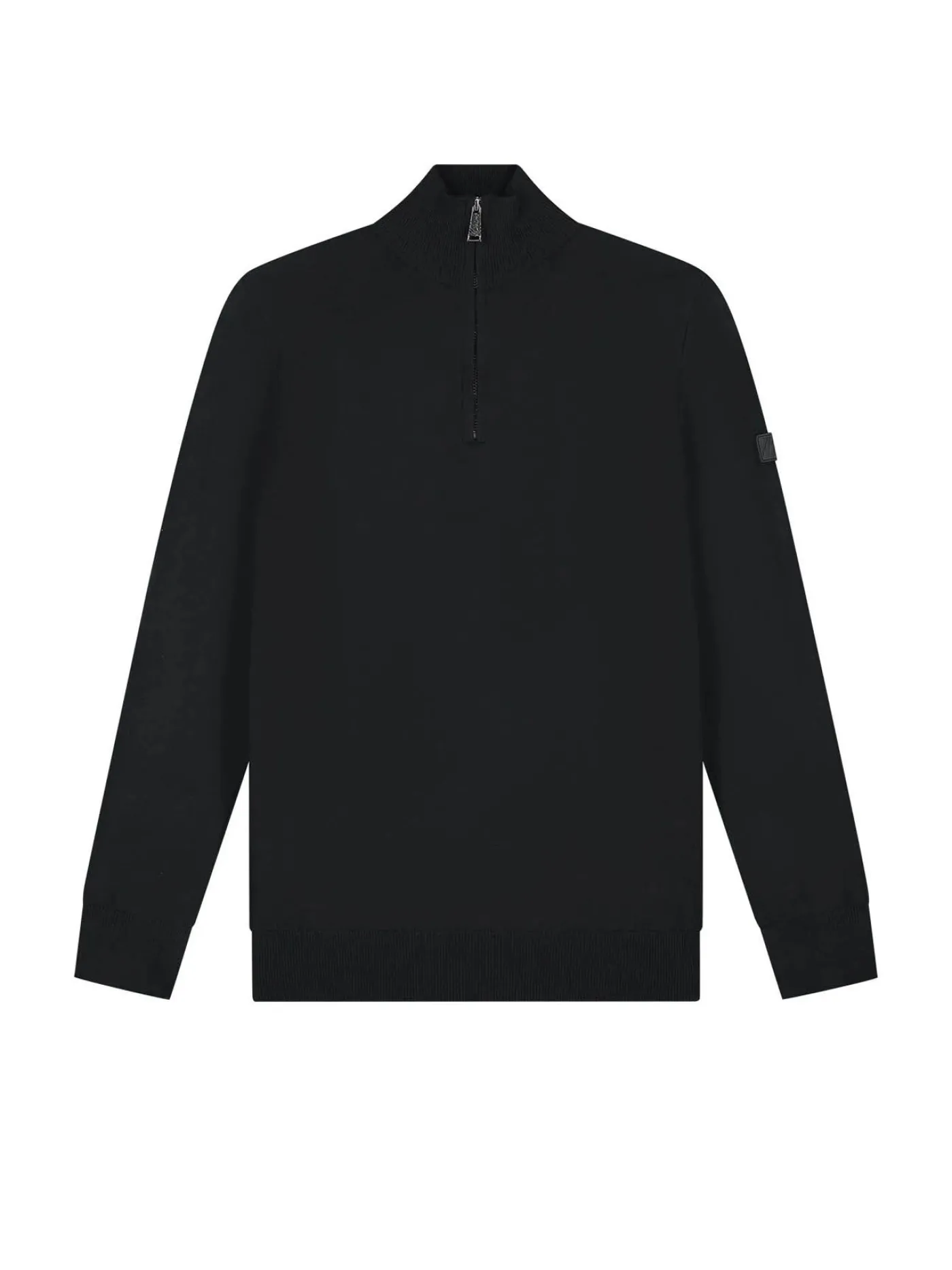 Men Knitted quarter zip