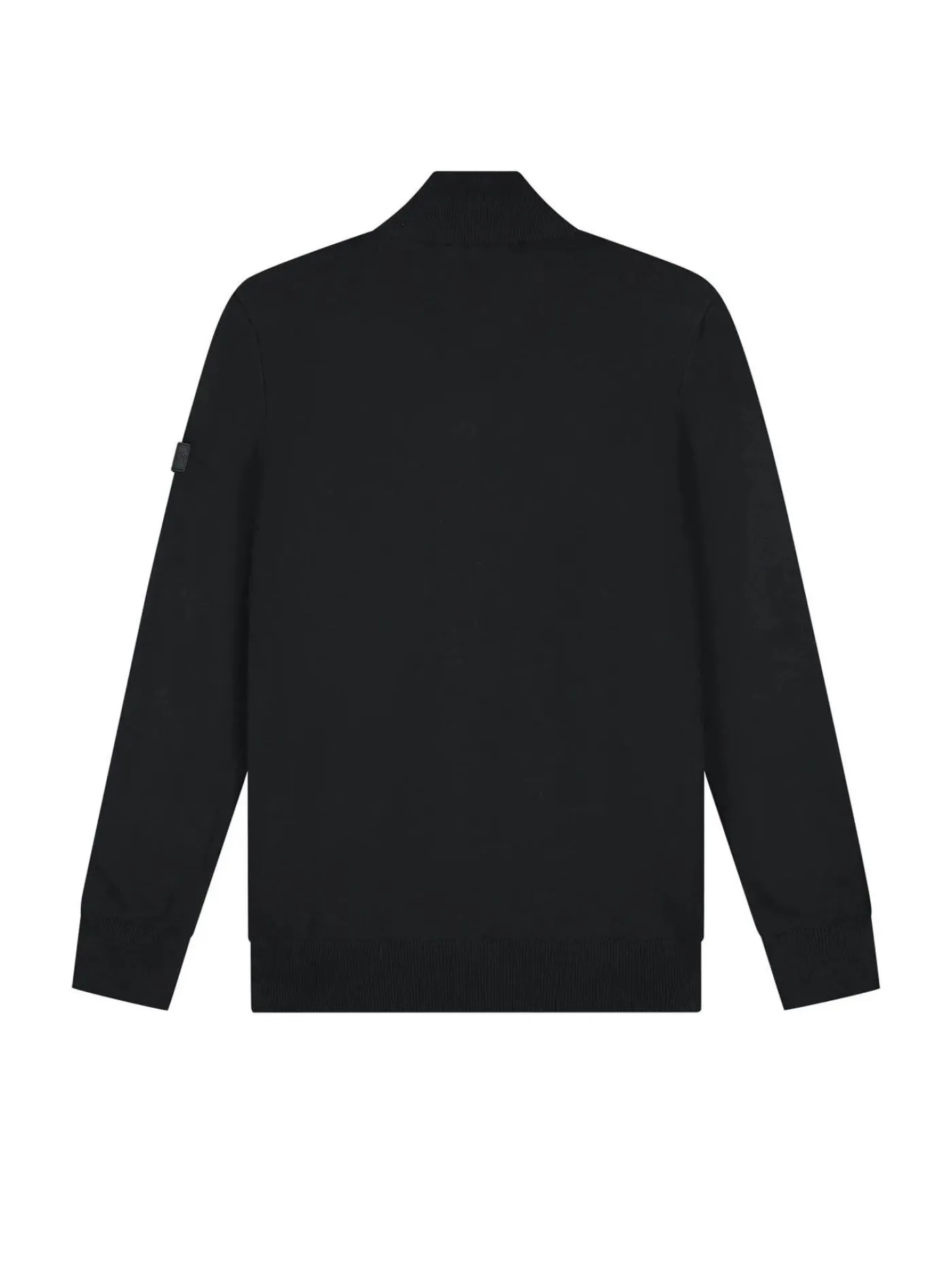 Men Knitted quarter zip