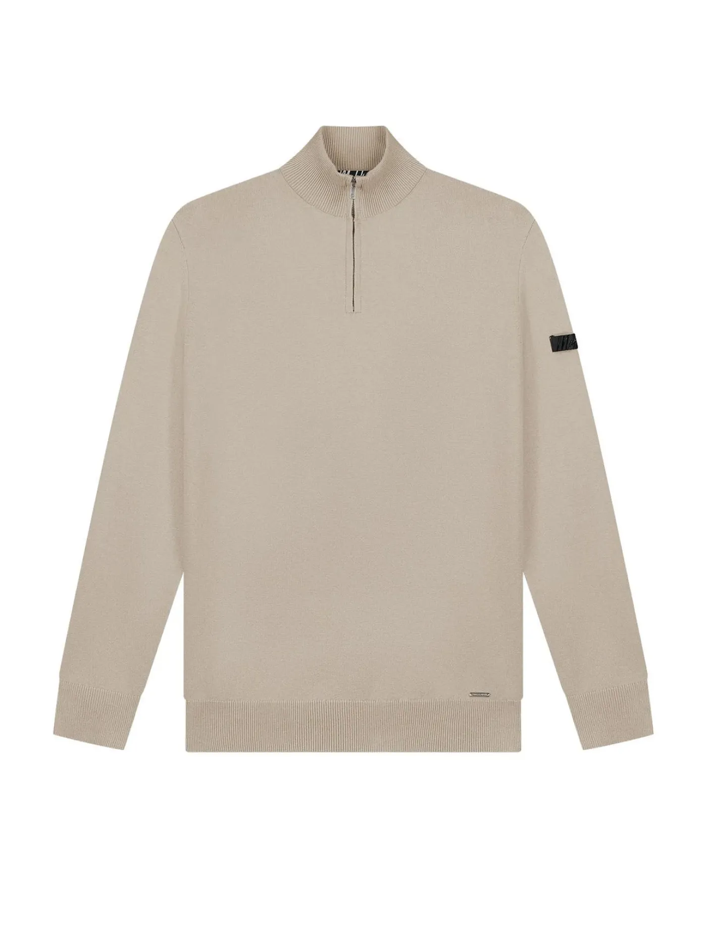 Men Knitted quarter zip