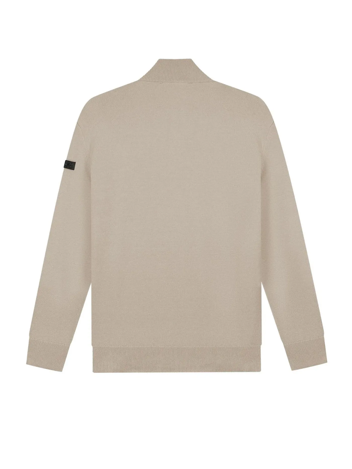 Men Knitted quarter zip