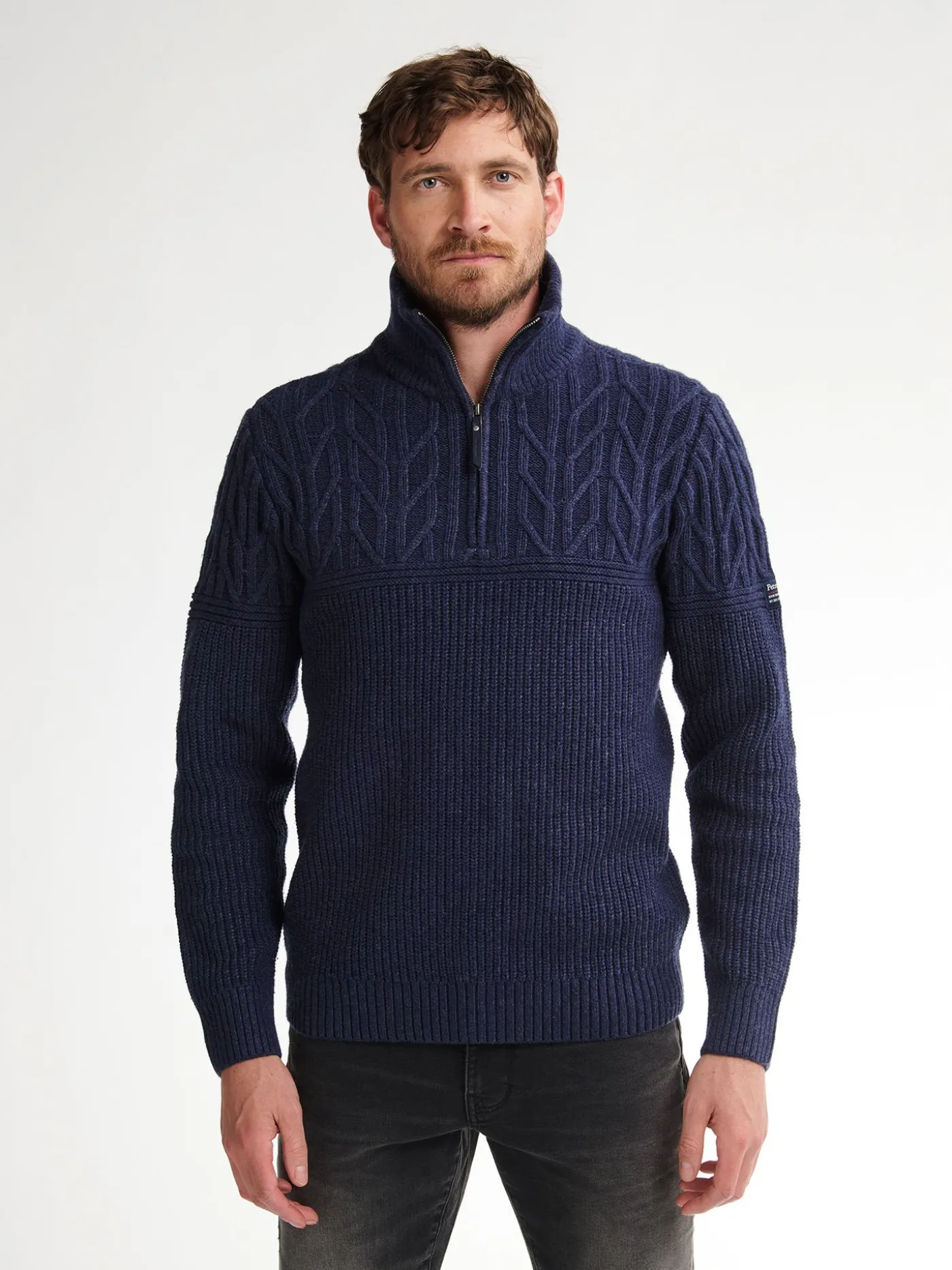 Men Knitwear Collar
