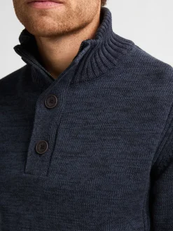 Men Knitwear Collar