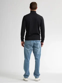 Men Knitwear Collar Basic