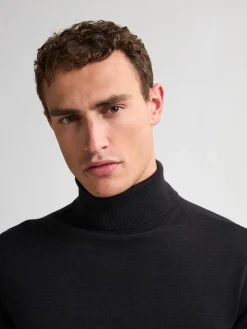 Men Knitwear Collar Basic