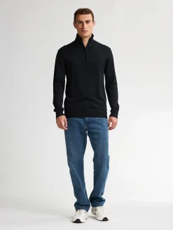 Men Knitwear Collar Basic