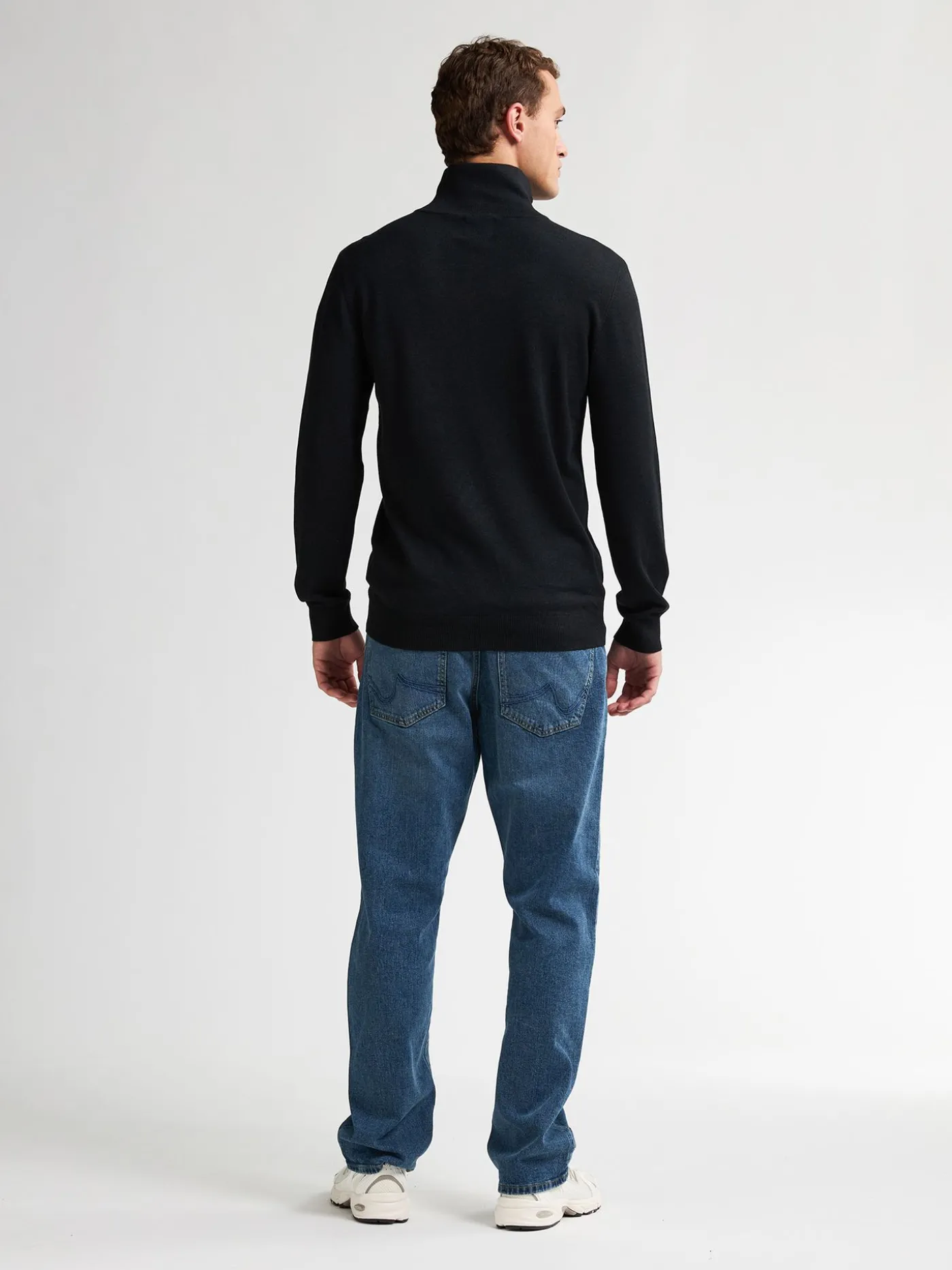 Men Knitwear Collar Basic