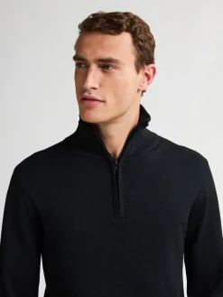 Men Knitwear Collar Basic