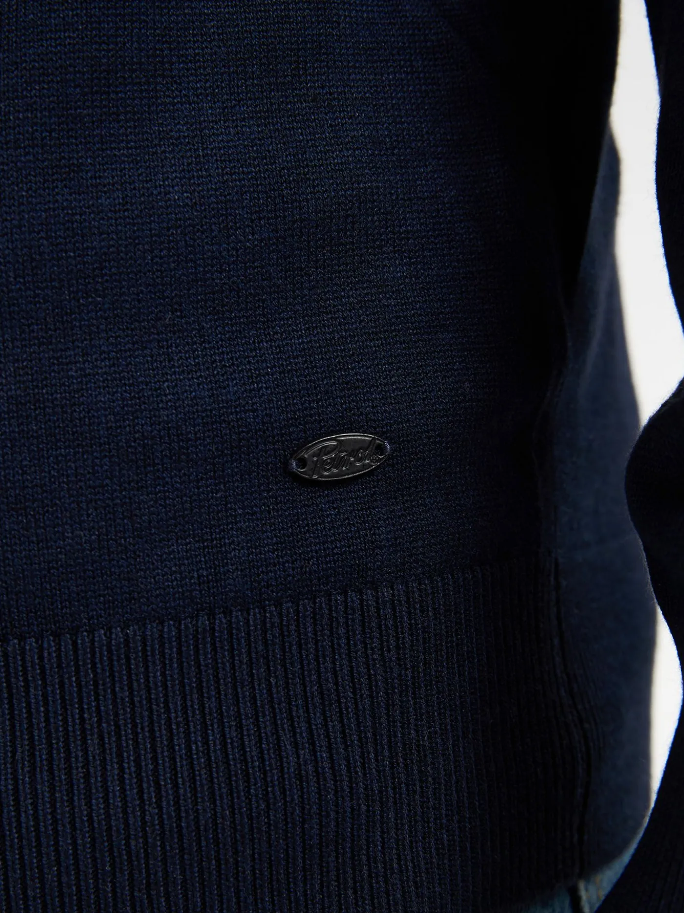 Men Knitwear Collar Basic