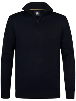 Men Knitwear Collar Basic