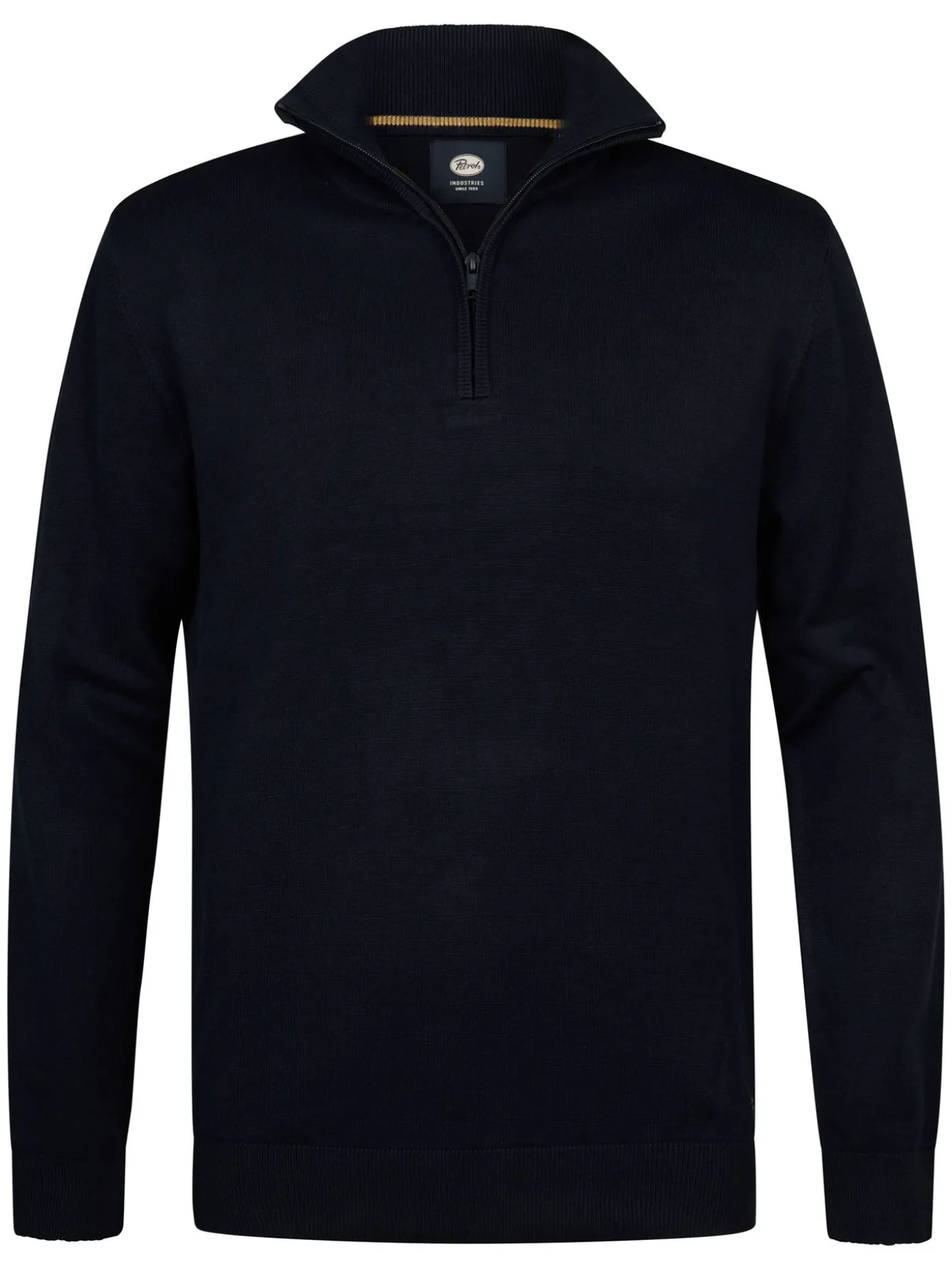 Men Knitwear Collar Basic