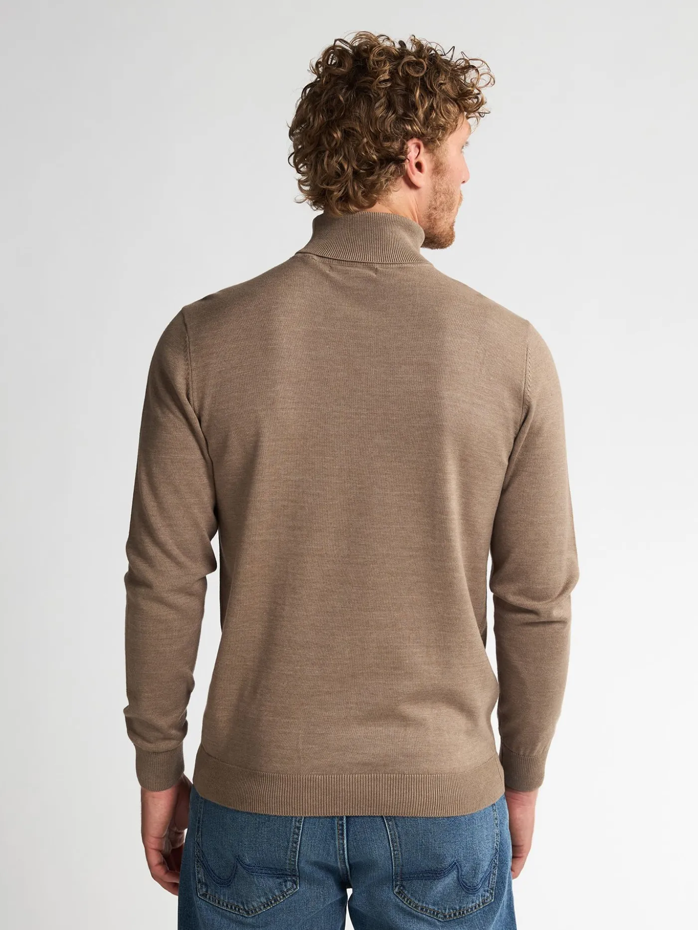 Men Knitwear Collar Basic