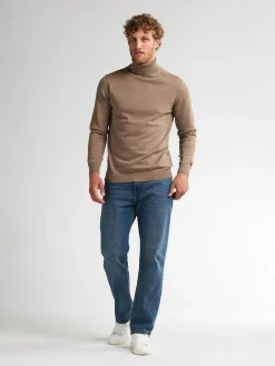 Men Knitwear Collar Basic