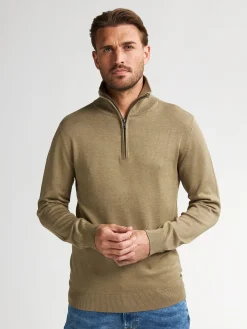 Men Knitwear Collar Basic