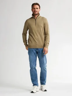 Men Knitwear Collar Basic