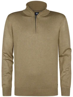 Men Knitwear Collar Basic