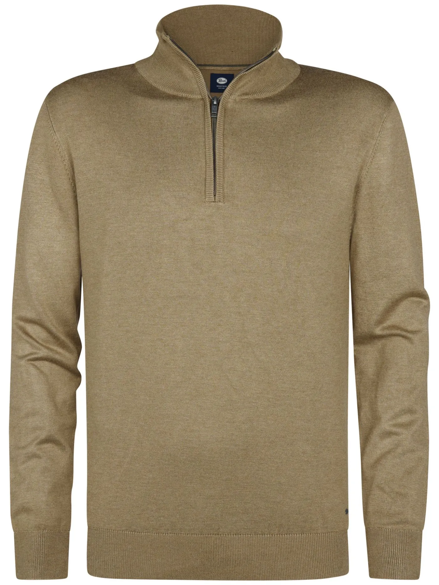 Men Knitwear Collar Basic