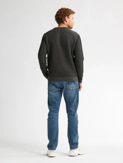 Men Knitwear Collar Basic