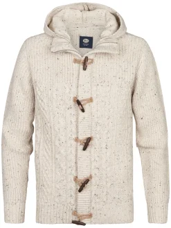 Men Knitwear Hooded Cardigan