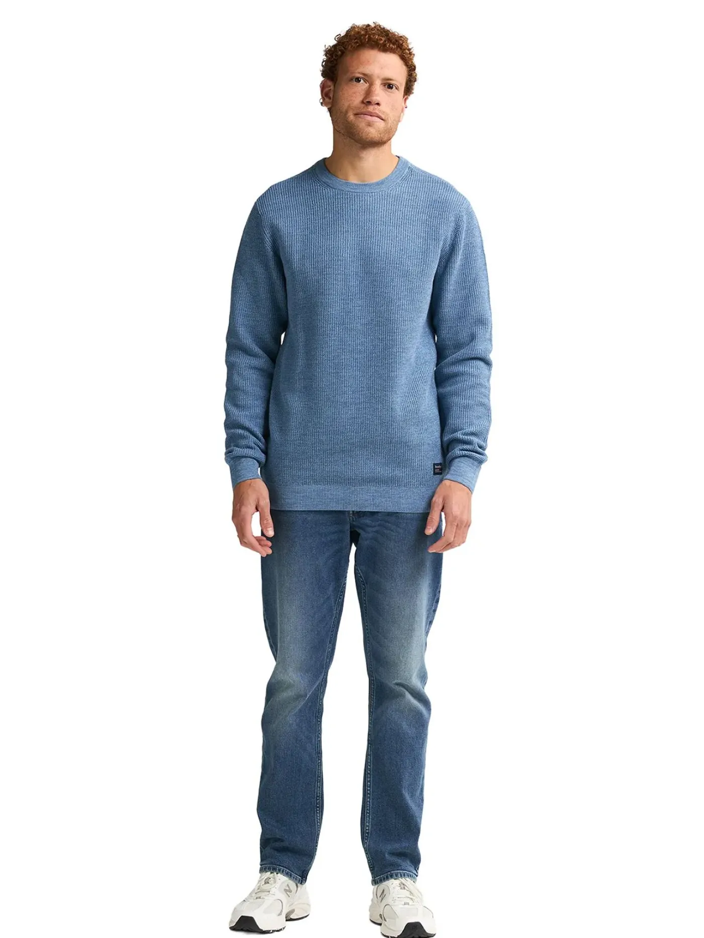 Men Knitwear Round Neck Basic