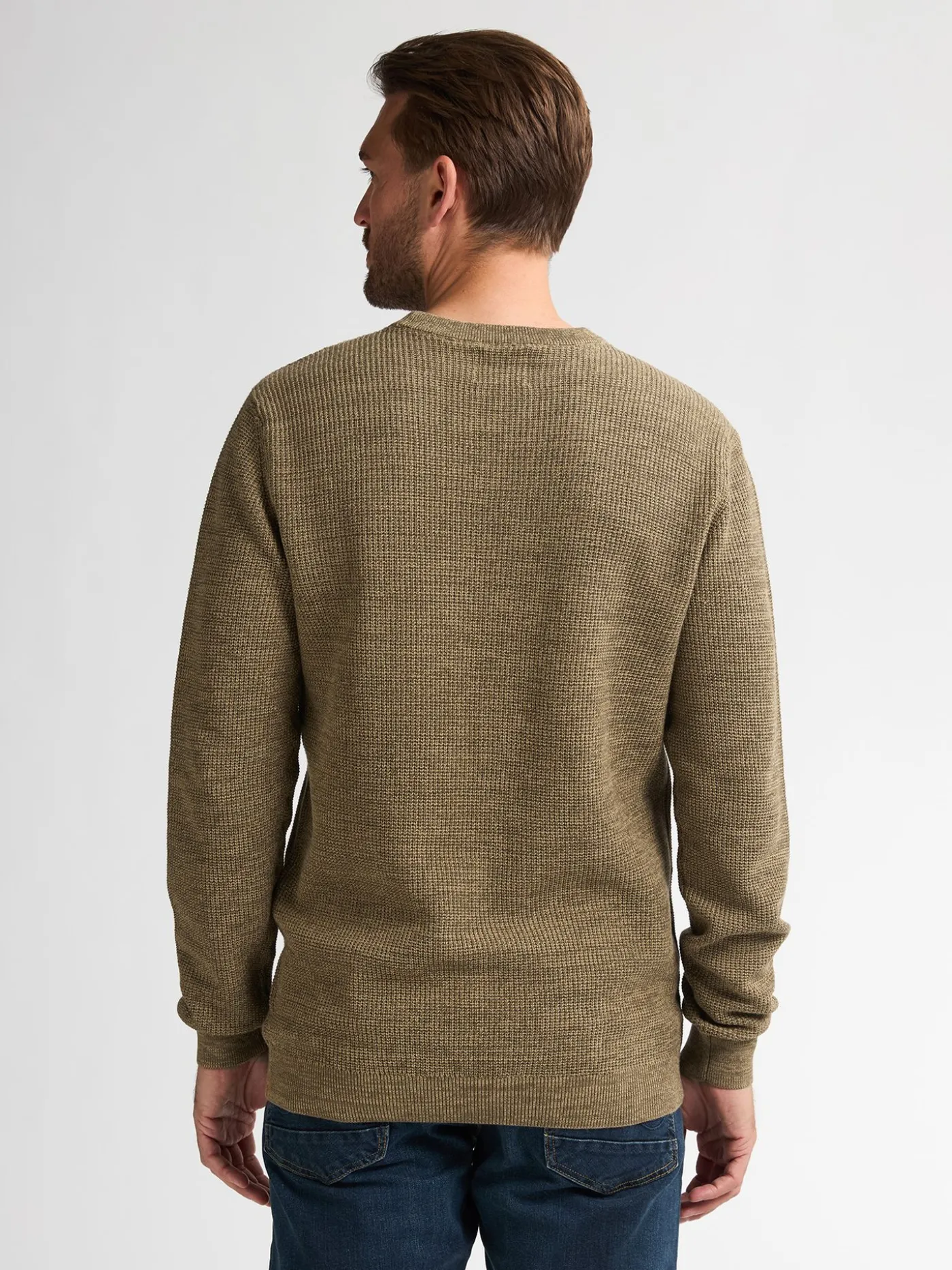 Men Knitwear Round Neck Basic