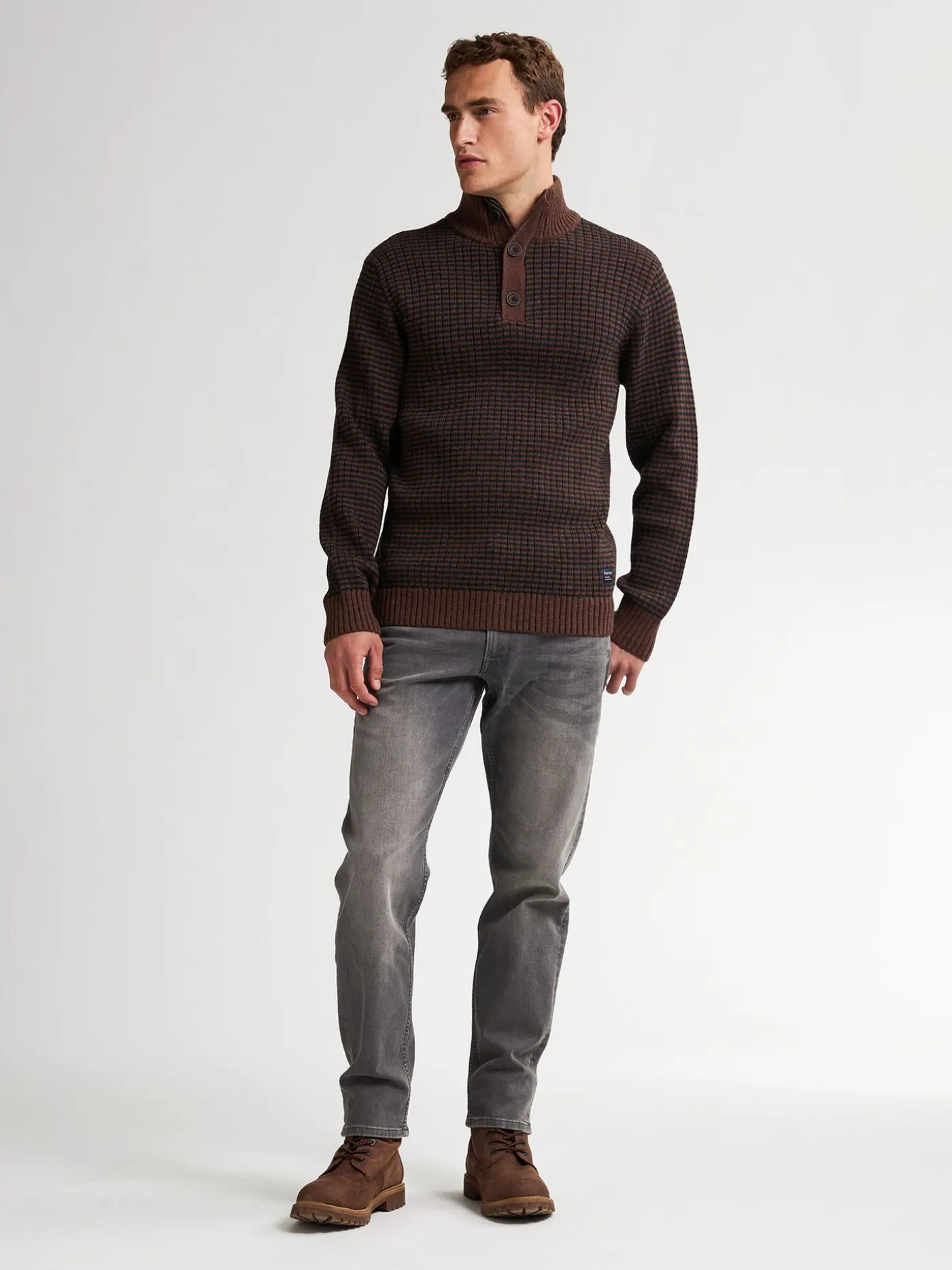 Men Knitwear Round Neck Basic