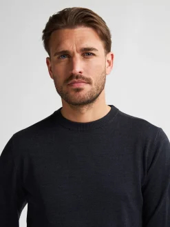 Men Knitwear Round Neck Basic