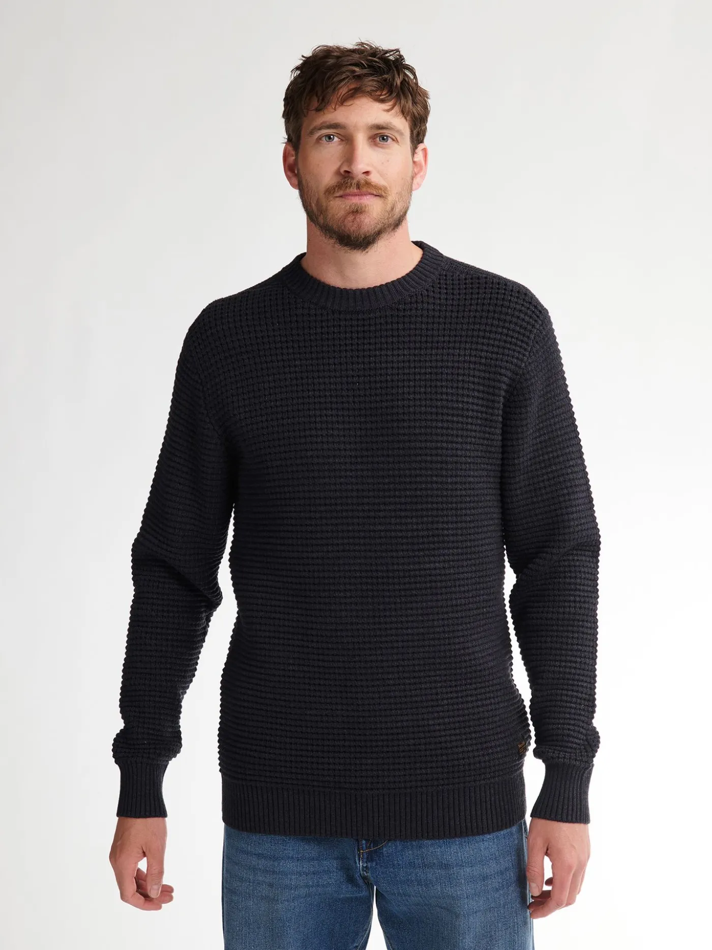 Men Knitwear Round Neck Basic