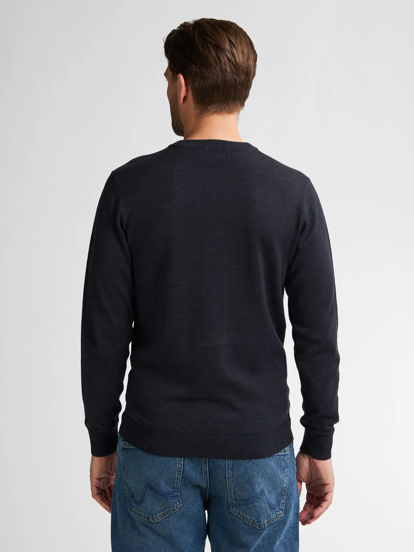 Men Knitwear V-Neck Basic