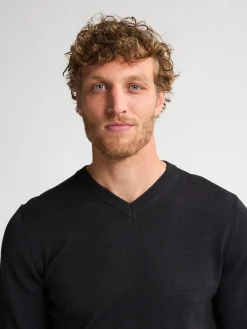 Men Knitwear V-Neck Basic